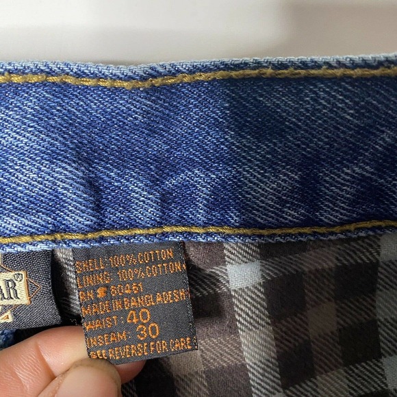 Guide Gear Mens Size 40 X 30 Insulated Carpenter Straight Leg Denim Jeans Flaw - Picture 10 of 12